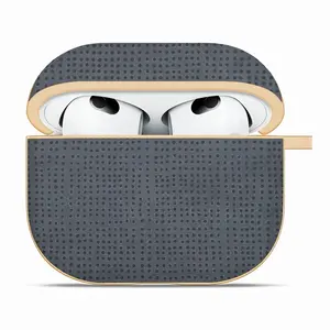 Anthracite Airpods 3 Case (Hard Shell, Golden)