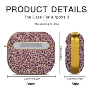 Money Airpods 3 Case (Hard Shell, Golden)