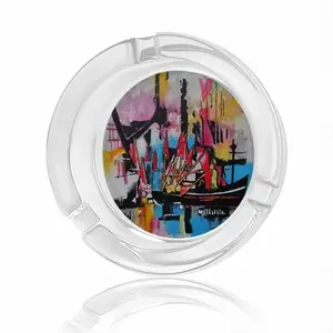 La Pointe Du Rat Glass Ashtray