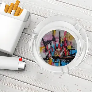 La Pointe Du Rat Glass Ashtray