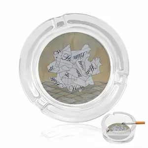 Crush Hate Glass Ashtray