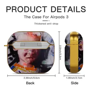 Here Airpods 3 Case (Hard Shell, Golden)