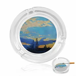 Sunset Glass Ashtray