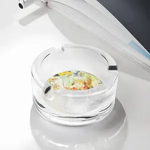 Mysterious Wave Glass Ashtray