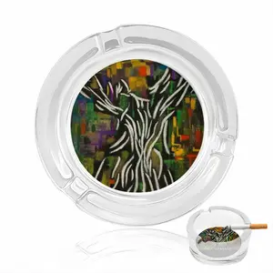 Astral Dance Glass Ashtray