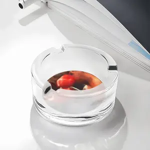 Pugilism Glass Ashtray