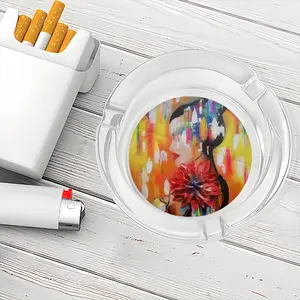 Return To Yourself Glass Ashtray