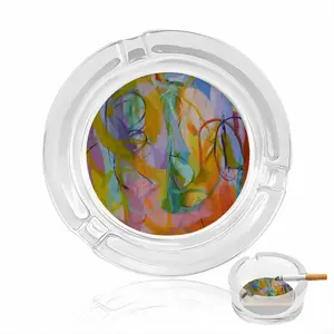 Dwelling In The Heights Glass Ashtray