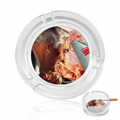 I Dont Want To Set The World On Fire (But Ill Watch It Burn) Glass Ashtray