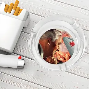 I Dont Want To Set The World On Fire (But Ill Watch It Burn) Glass Ashtray