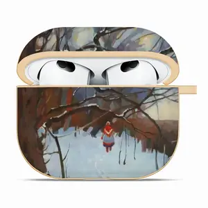 The Sun Has Set Airpods 3 Case (Hard Shell, Golden)