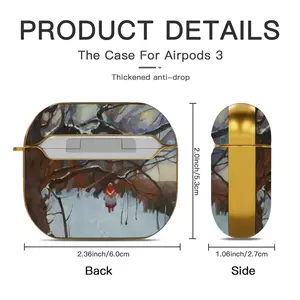 The Sun Has Set Airpods 3 Case (Hard Shell, Golden)