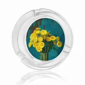 Dandelions Glass Ashtray