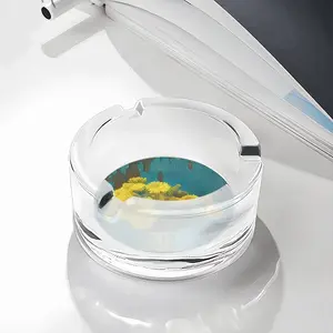 Dandelions Glass Ashtray