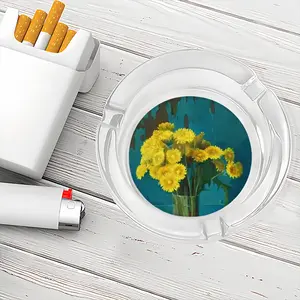 Dandelions Glass Ashtray