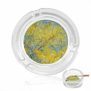 Cornus Mas And The Sky - Path I Glass Ashtray