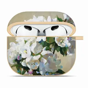 Apple Blossom Airpods 3 Case (Hard Shell, Golden)