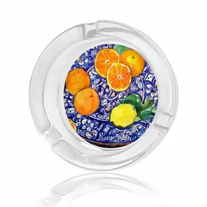 Oranges Glass Ashtray