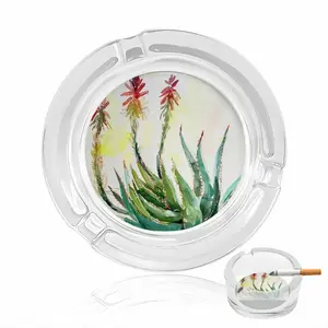 Aloe Glass Ashtray