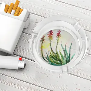 Aloe Glass Ashtray