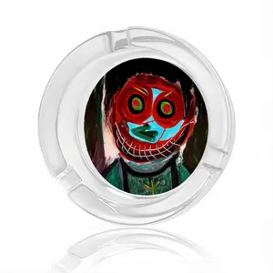 Lhomme Malade The Sick Man Glass Ashtray