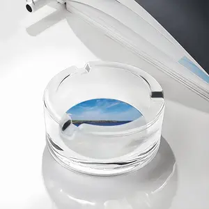 Coastal View Fom Staxigoe Glass Ashtray