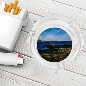 Coastal View Fom Staxigoe Glass Ashtray