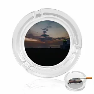 Sunset Over Duncansby Head Glass Ashtray