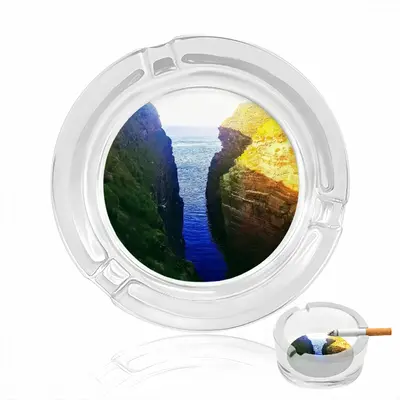 Bird Colony Duncansby Head Glass Ashtray