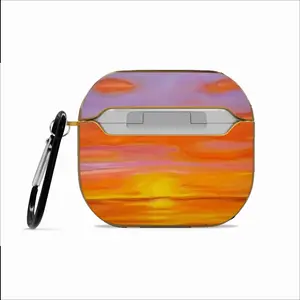 Beach Airpods 3 Case (Hard Shell, Golden)