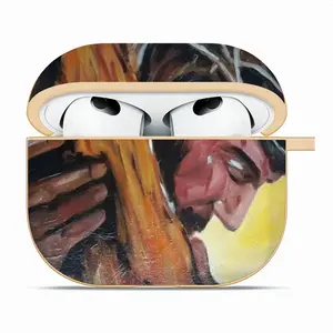 King Airpods 3 Case (Hard Shell, Golden)