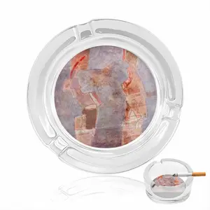 #2 Figures Glass Ashtray