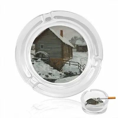 Old Mill Glass Ashtray