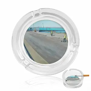 The Road To Crimea Glass Ashtray