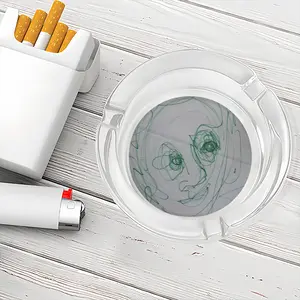 How Are You? Glass Ashtray