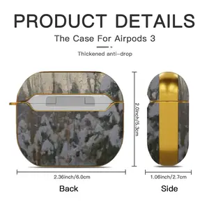 Epiphany Frosts Airpods 3 Case (Hard Shell, Golden)