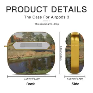 Autumn Landscape Airpods 3 Case (Hard Shell, Golden)