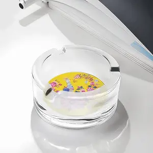 Passion And Love Glass Ashtray