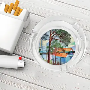 Deep Breath Glass Ashtray