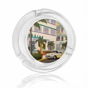 Avalon Hotel South Beach Glass Ashtray