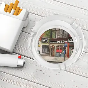 Landmark Deli New York City Glass Ashtray