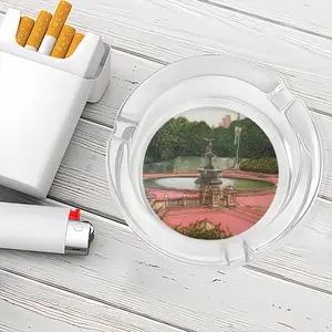 Bethesda Fountain Central Park New York City Glass Ashtray