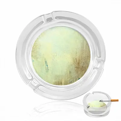 Both Sides Of The World Glass Ashtray