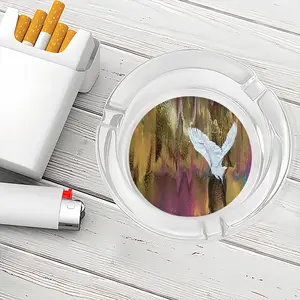 Rising Up Glass Ashtray