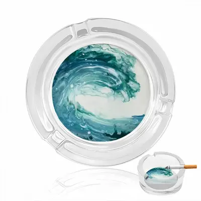 Wave Glass Ashtray