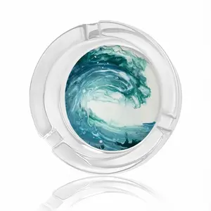 Wave Glass Ashtray