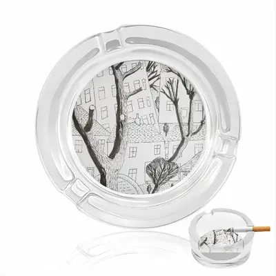 Trees Glass Ashtray