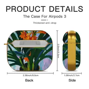 Clivia Airpods 3 Case (Hard Shell, Golden)