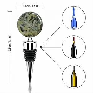 Yellow Mist Wine Bottle Stoppers