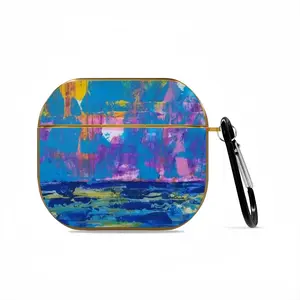 Atlantic Summer Airpods 3 Case (Hard Shell, Golden)